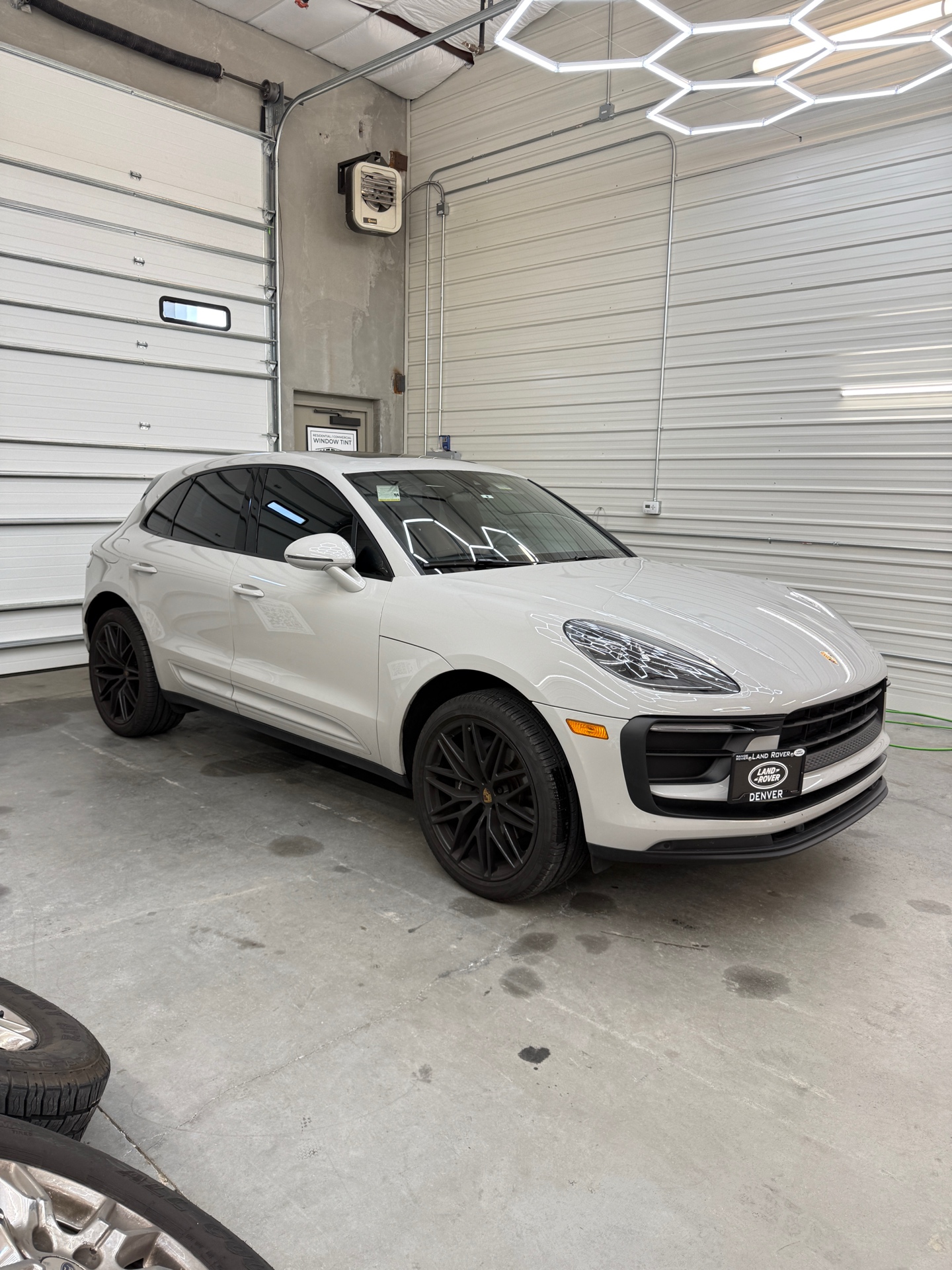 Completed Porsche Macan ceramic tint — exterior view